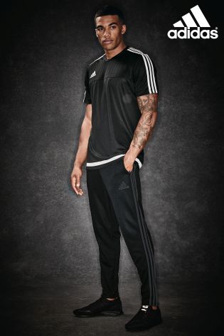 adidas Black/White Tiro 15 T-Shirt